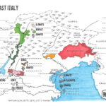 Italian Wines Blank Maps