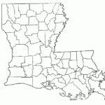 LA Parish Map Blank Louisiana Map Map Skills Louisiana Parish Map