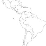 Latin America Printable Blank Map South Brazil At New Of Latin