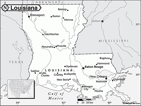 Louisiana Purchase Outline Map Louisiana Purchase Sulphur 