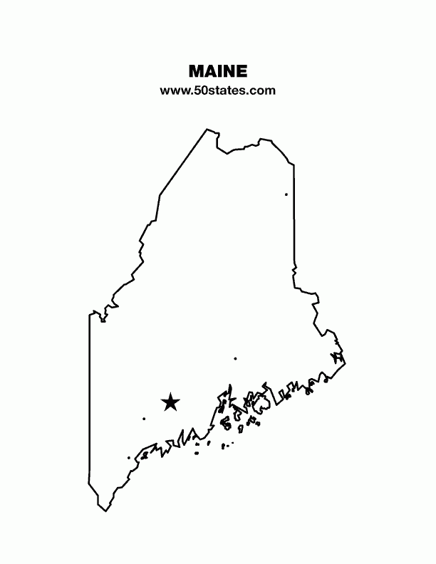 Maine Map