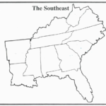 Map Of Southern United States Region And Travel Information Throughout