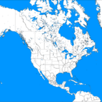 Mapa Mudo Pol tico De Am rica Del Norte Tama o Completo Gifex