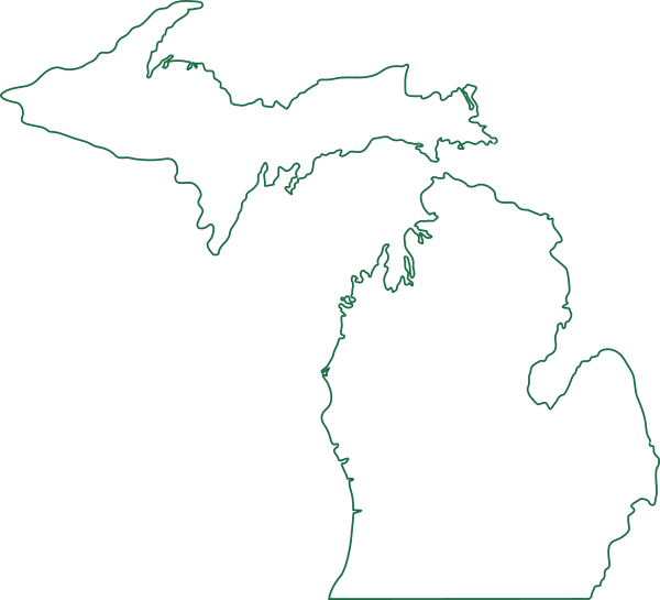 Michigan Map Outline Clip Art At Clker Vector Clip Art Online 