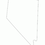 Nevada State Blank Outline Map Map Quilt State Outline Maps For Kids