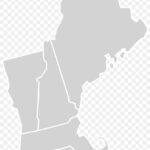 New England Blank Map Region PNG 2000x3224px New England Black And