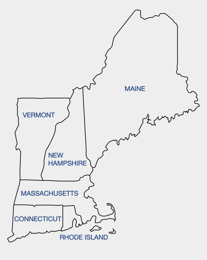 Blank Outline Map Of The New England Colonies 2024 US Map Printable Blank   New England Png New England Colonies Outline Cliparts Cartoons 