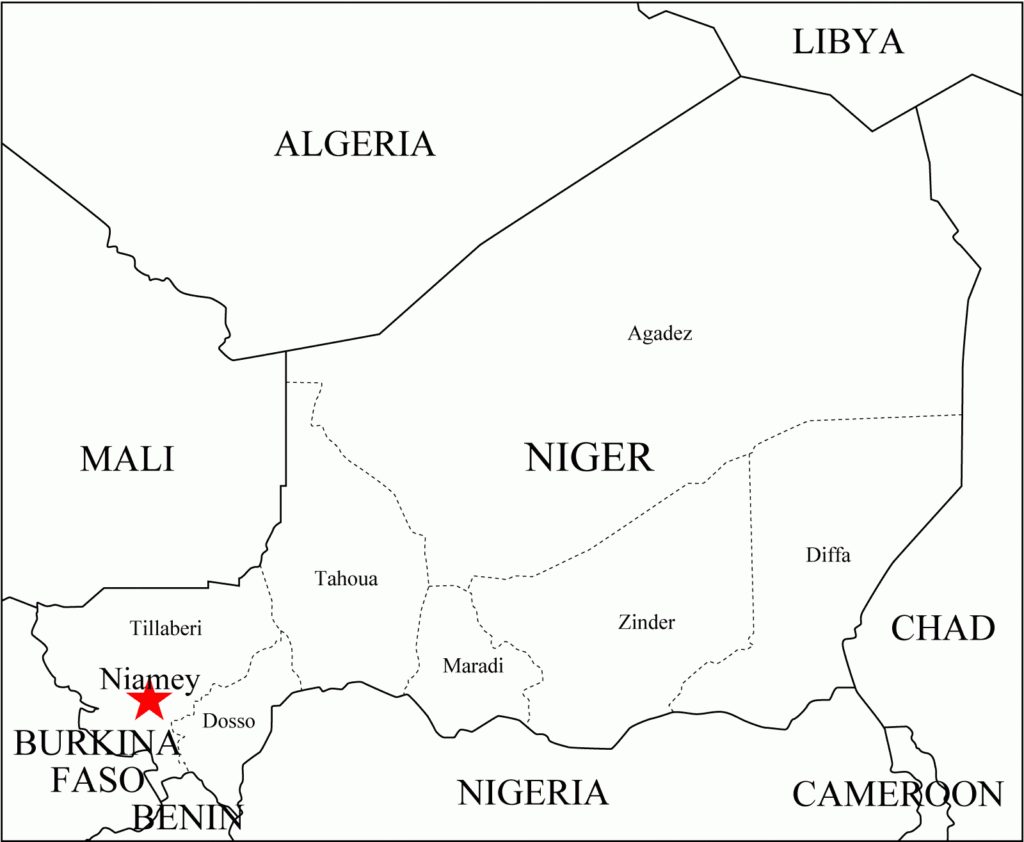 Niger Landkarten Kostenlos Cliparts Kostenlos