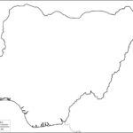 Nigeria Map Outline Map Of Nigeria Outline Western Africa Africa