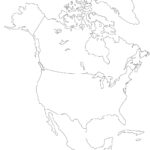 North America Map America Map Flag Coloring Pages