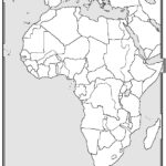 Online Maps Blank Africa Map
