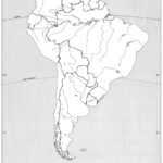 Online Maps Blank Map Of South America