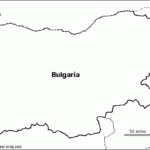 Outline Map Bulgaria EnchantedLearning