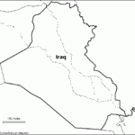 Outline Map Iraq EnchantedLearning