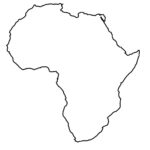 Outline Map Of Africa Hd With Africa Map Template Best Photos Template