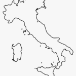 Outline Map Of Italy Printable Free Printable Coloring Blank