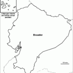 Outline Map Research Activity 1 Ecuador EnchantedLearning