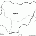 Outline Map Research Activity 2 Nigeria EnchantedLearning