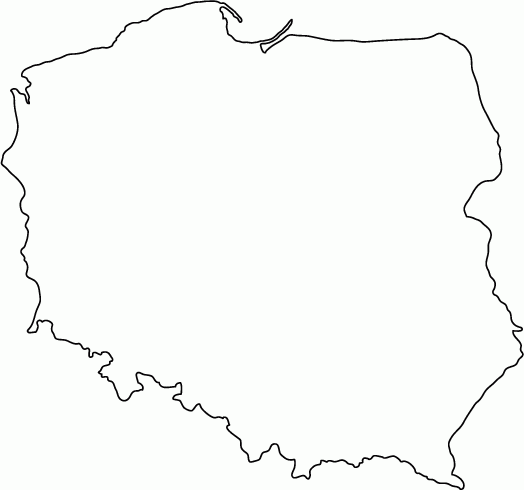 Poland Outline Map ClipArt Best ClipArt Best