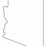 Printable Arizona Template