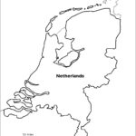 Printable Blank Map Of Netherlands Outline Transparent Map