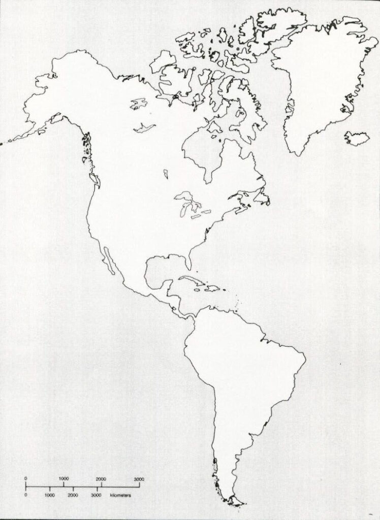 Printable Blank Map Of Western Hemisphere Diagram With X Map 