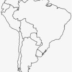 Printable Blank South America Map With Outline Transparent Map South