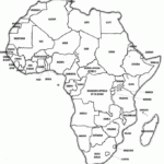 Printable Map Of Africa Africa Map Political Map Africa