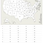Printable US States Map Quiz pdf States And Capitals Map Quiz