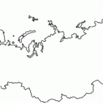 Russia Outline Map