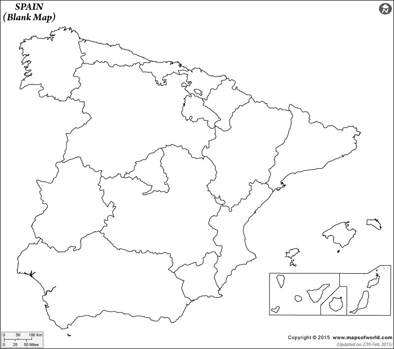Spain Map Drawing At GetDrawings Free Download