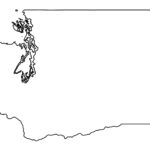 State Outlines Blank Maps Of The 50 United States GIS Geography