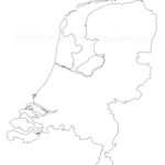 The Netherlands Political Map