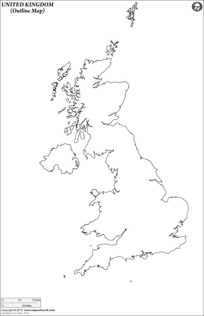 UK Map Outline Blank Map Of UK Map Outline Map England Map