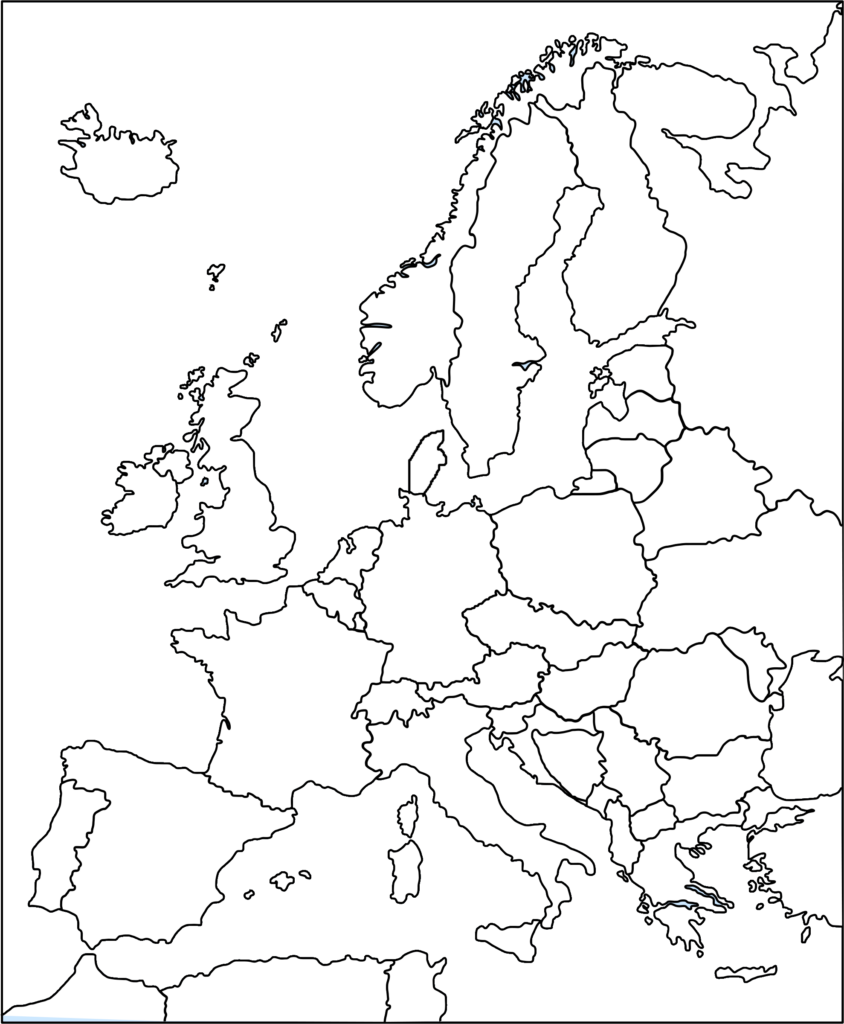 Western Europe Map Mr Krier s History 7